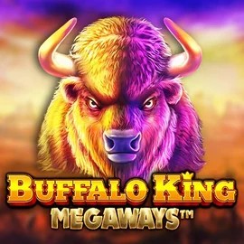 Buffalo King Megaways logo by Pragmatic Play Betriot Casino