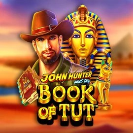 John Hunter and the Book of Tut slot logo by Pragmatic Play at Betriot Casino